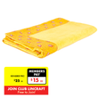Formr Cotton Beach Towel, Yellow Coral- 100x180cm