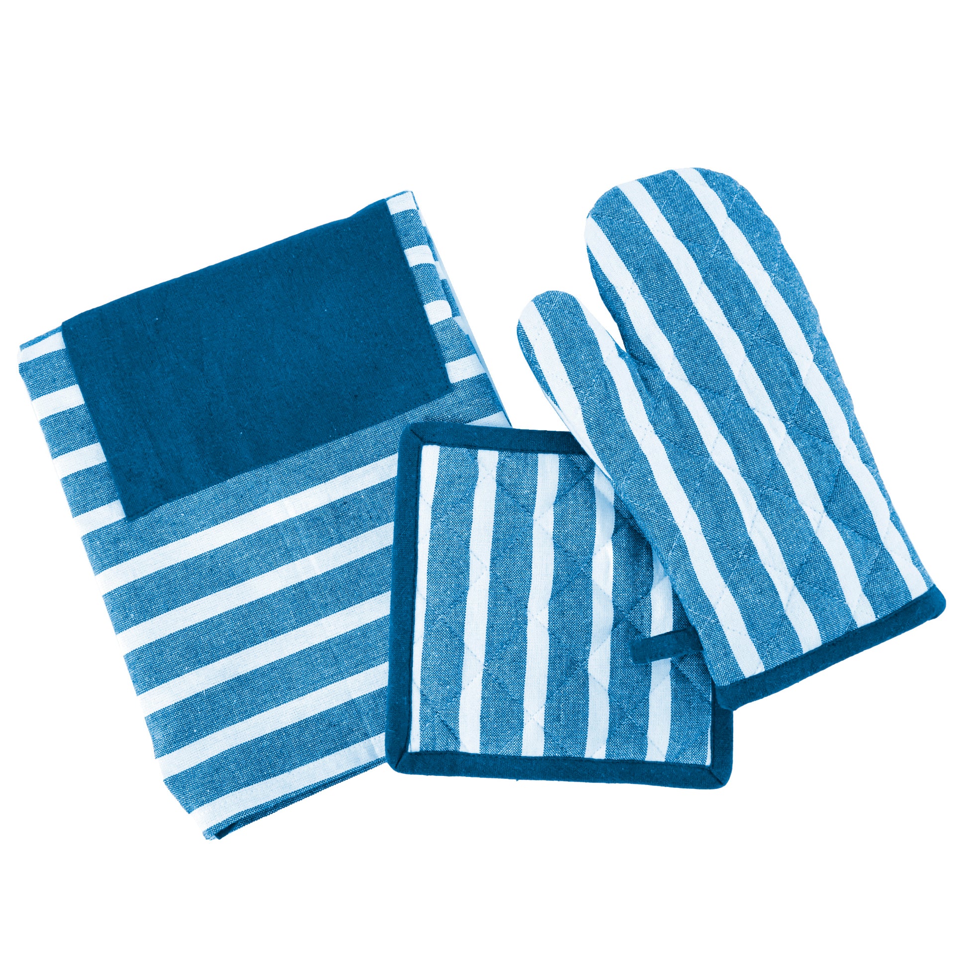 Formr 3-Piece Yarn Dyed Kitchen Linen Set