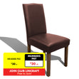 Mayfair & Bond Faux Leather Dining Chair Cover