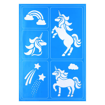 Sullys Adhesive Stencil, Unicorns