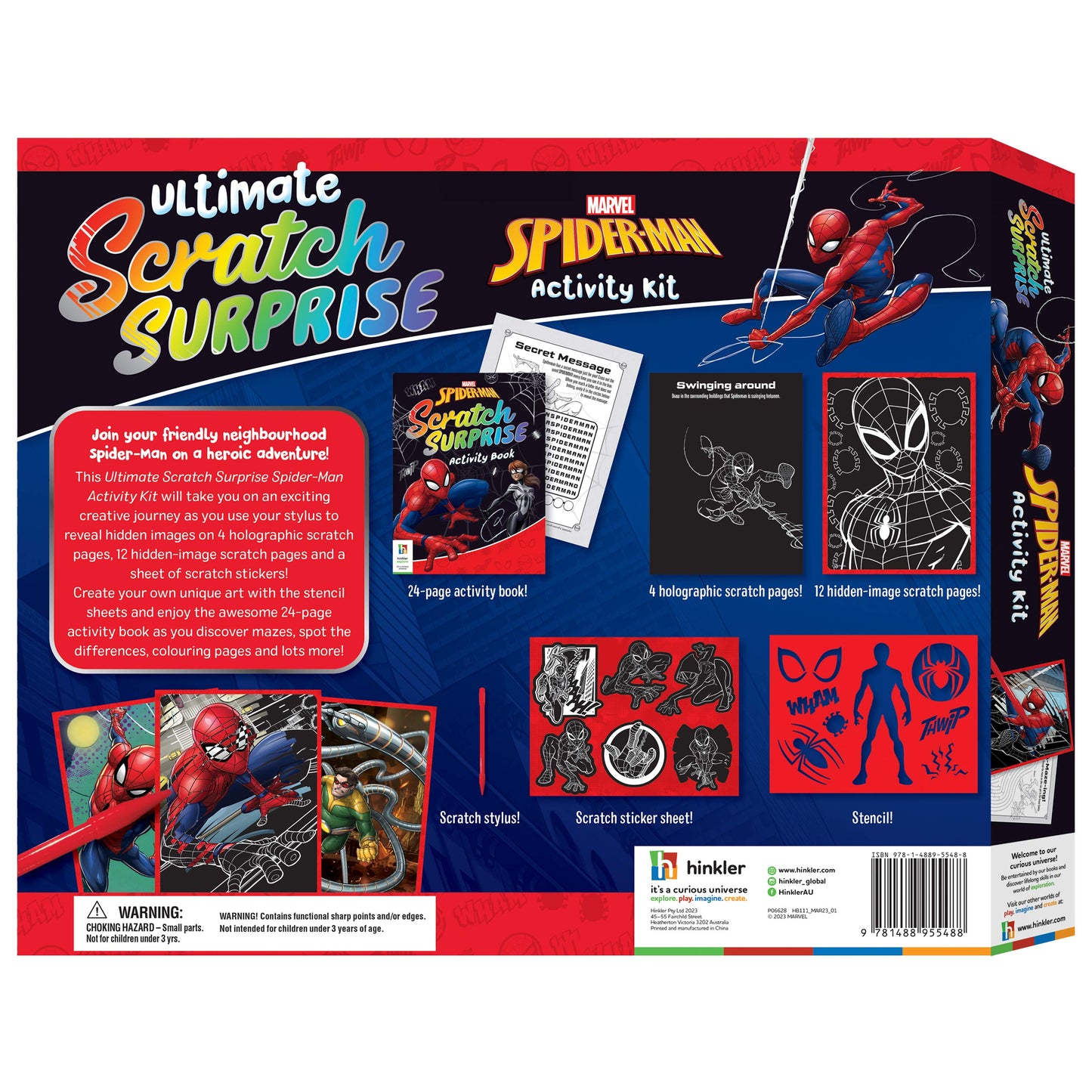 Ultimate Scratch Surprise, Spiderman