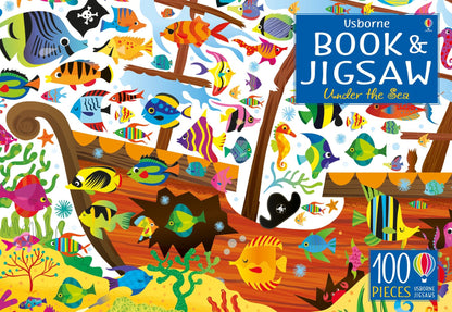 Usborne Book and Jigsaw Puzzle, Under The Sea