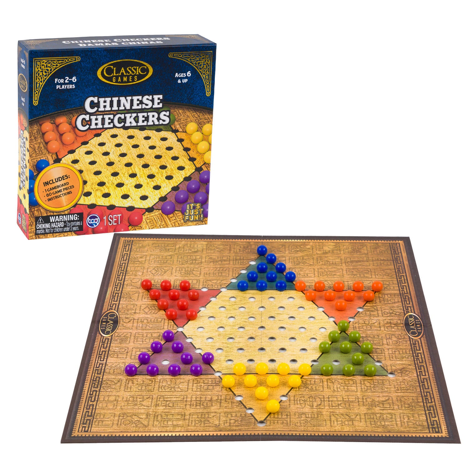 Classic Chinese Checkers Game