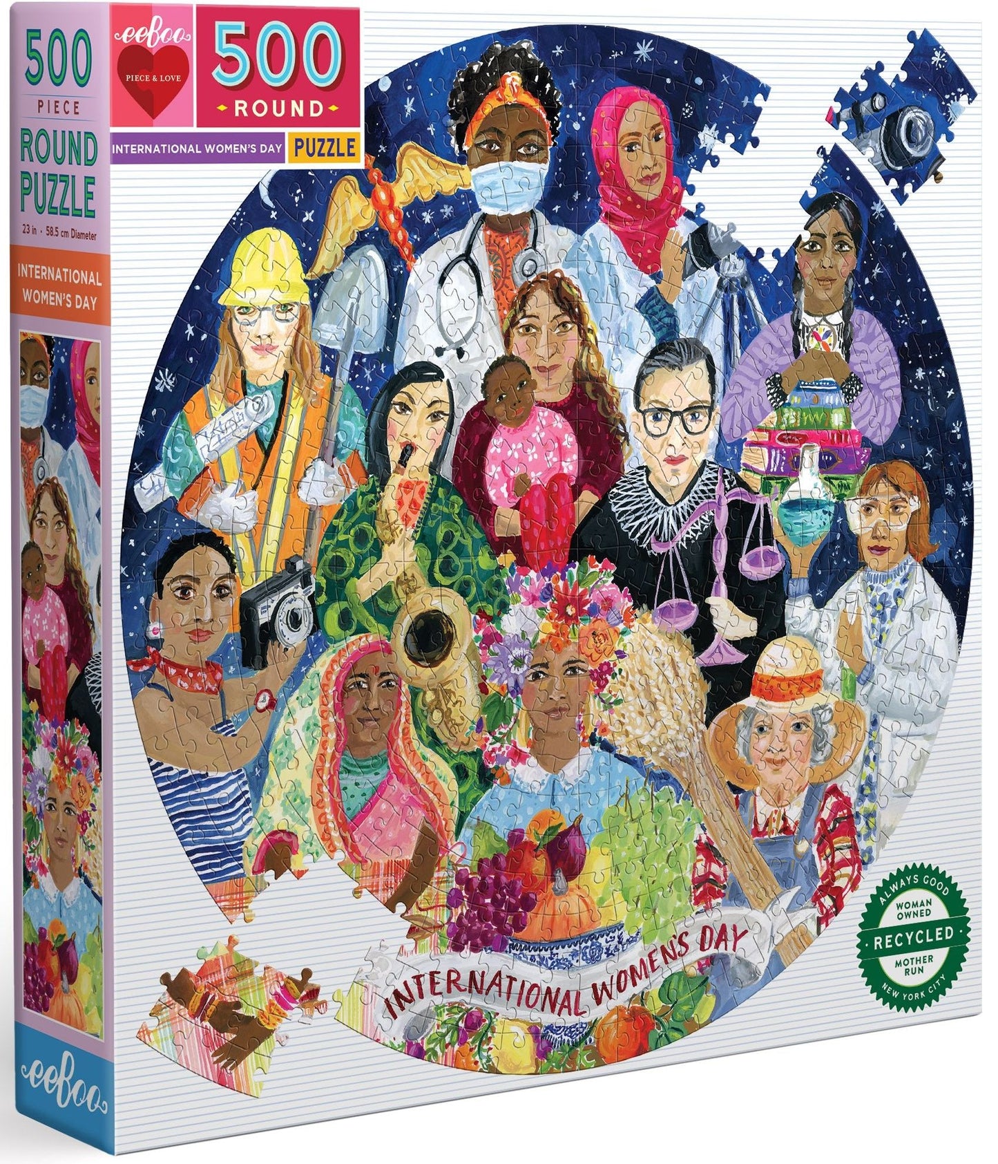 500-Piece Jigsaw Puzzle, International Women's Day