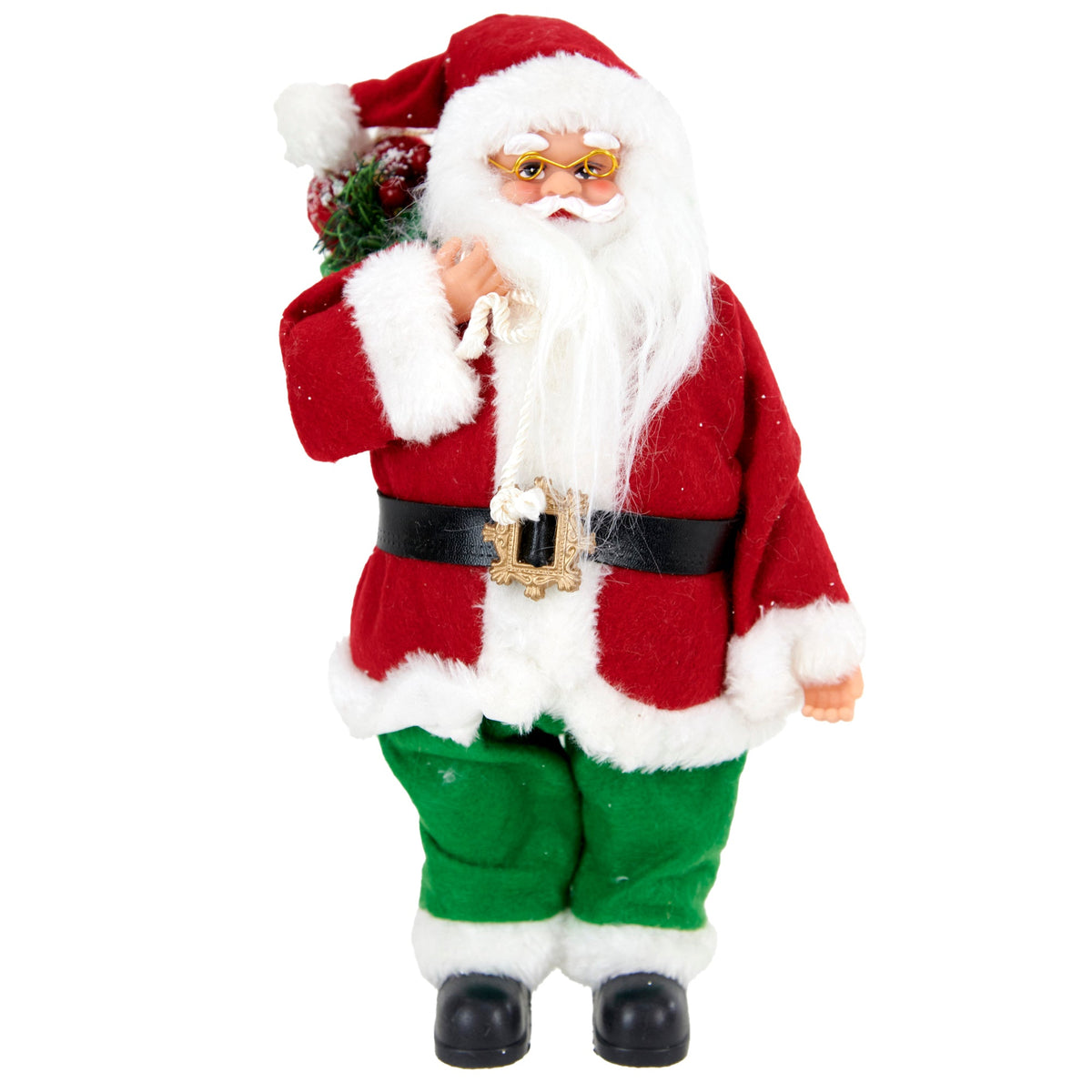 Christmas Real Santa Ornament, 43x19x12cm