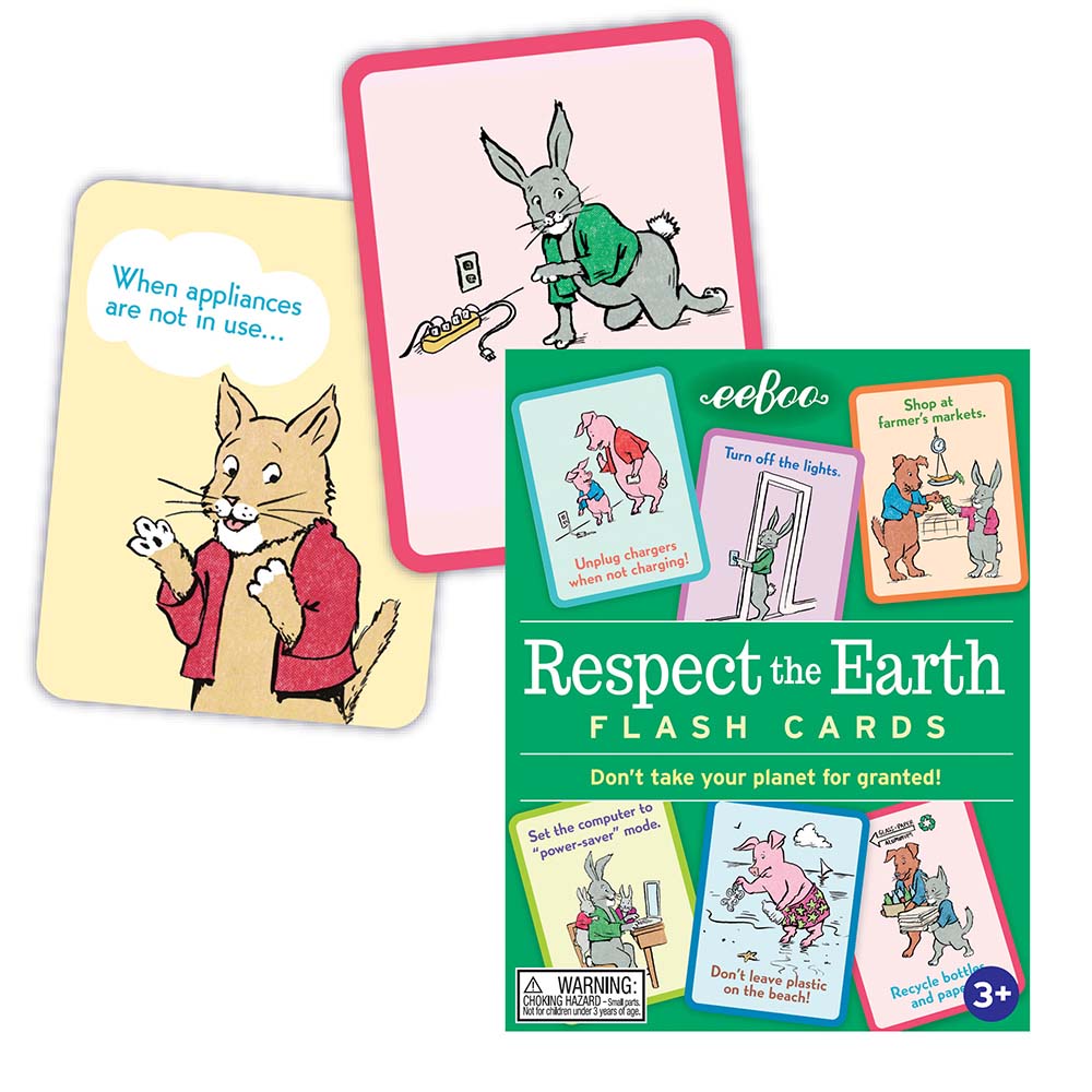 Respect The Earth Conversation Flash Cards
