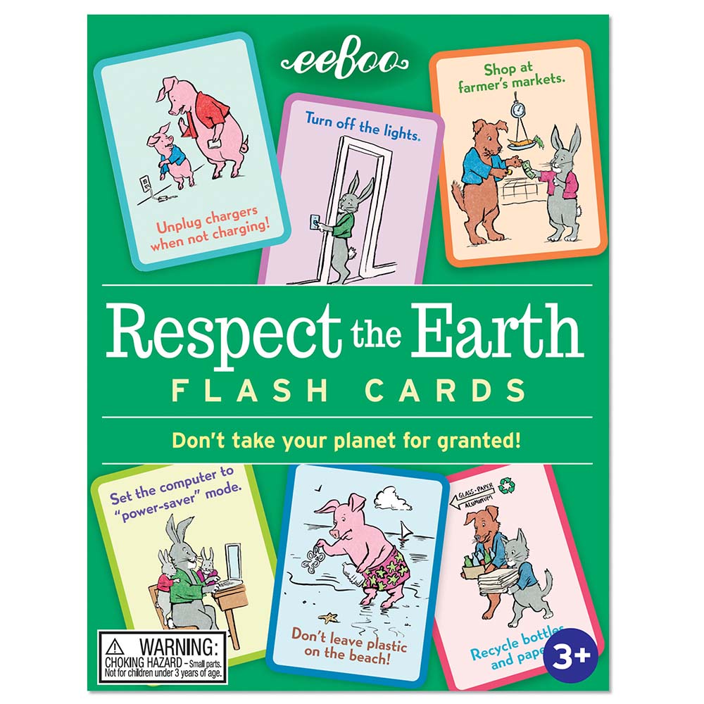Respect The Earth Conversation Flash Cards