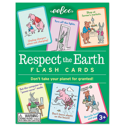 Respect The Earth Conversation Flash Cards