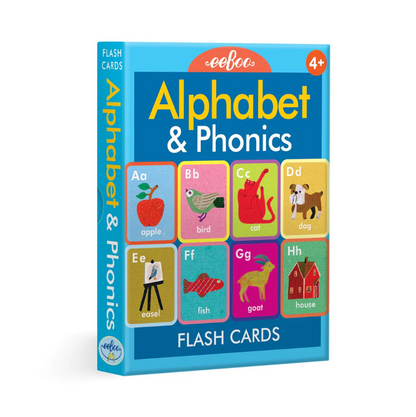 Alphabet & Phonics Flash Cards