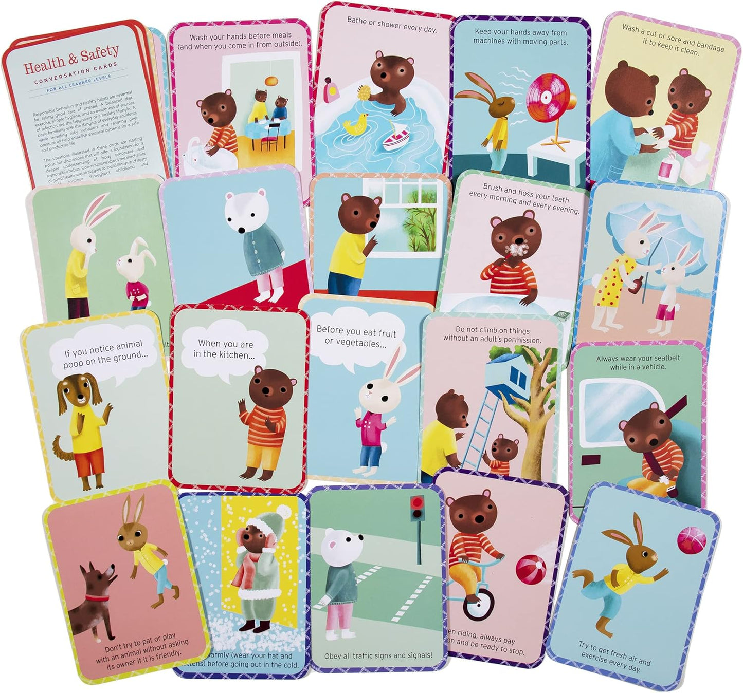 Health & Safety Conversation Flash Cards