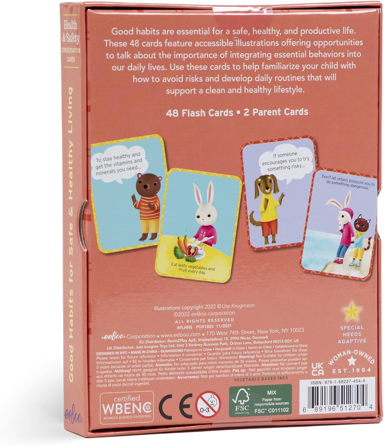 Health & Safety Conversation Flash Cards