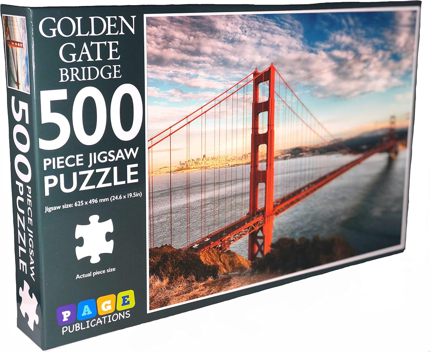 500-Piece Jigsaw Puzzle, Golden Gate