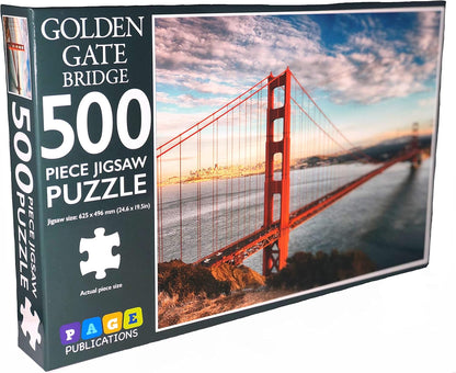 500-Piece Jigsaw Puzzle, Golden Gate