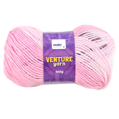 Makr Venture Crochet & Knitting Yarn, 100g Acrylic Yarn