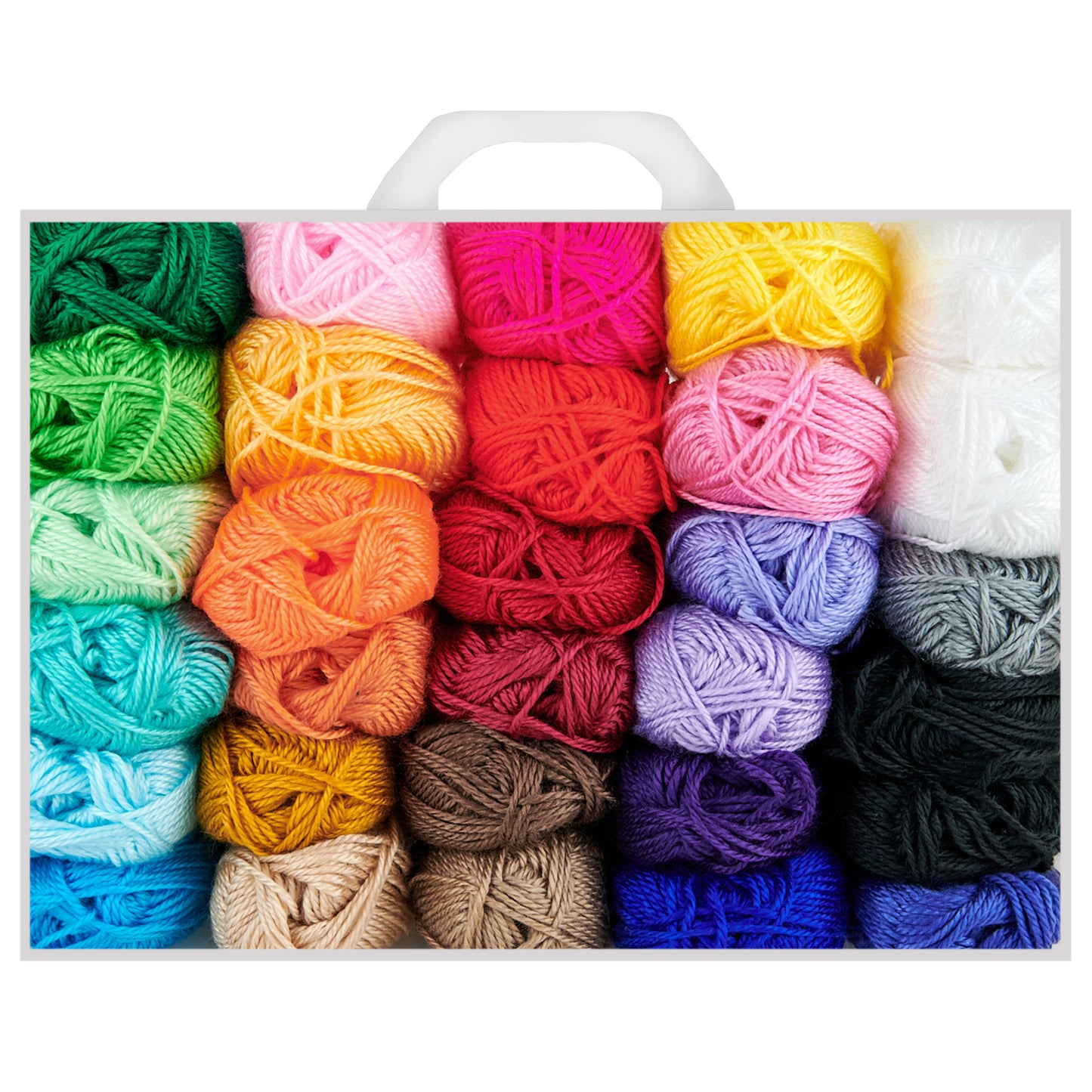 Yarn Mega Pack Crochet & Knitting Yarn, Assorted Colors-  Acrylic Yarn