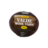 Lincraft Wool Value Crochet & Knitting Yarn, 400g Merino Wool Yarn