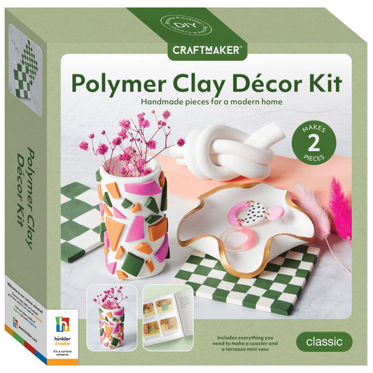Craft Maker Polymer Clay Decor Kit
