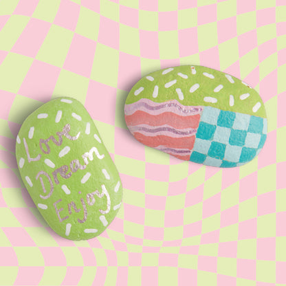 OMC! Write On! Rock Painting Kit
