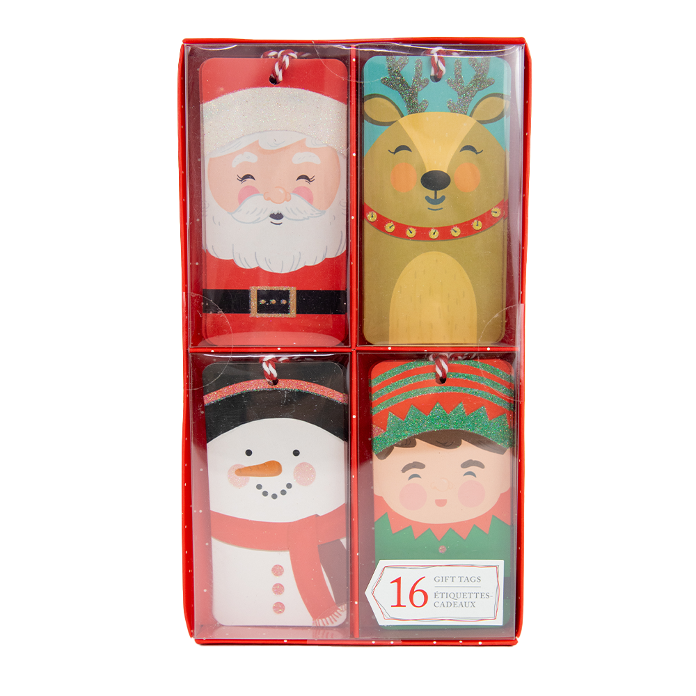 Christmas Tags- 16pc