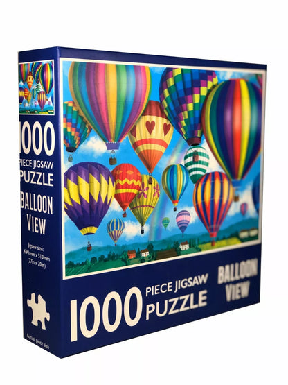 1000-Piece Jigsaw Puzzle, Balloon View