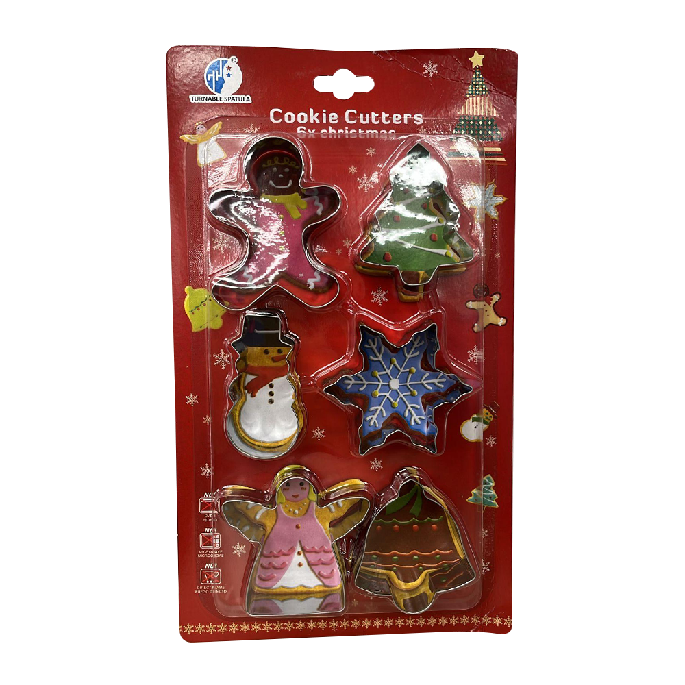 Christmas Cookie Cutter- 6pk
