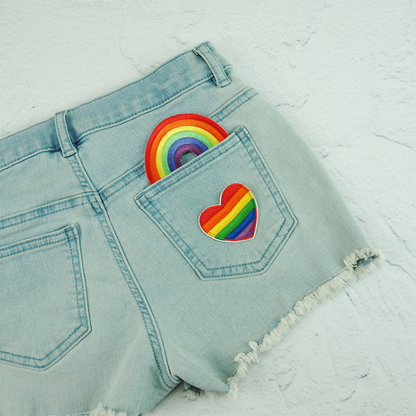 Arbee Crafty Patch, Pride Heart- 1pc