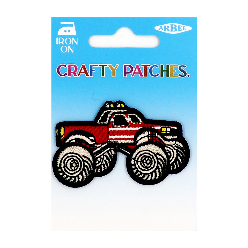 Arbee Crafty Patch, Monster Truck- 1pc – Lincraft
