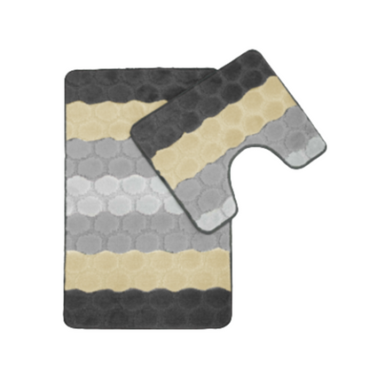 Formr 2pc Bath Mat Set, Casa