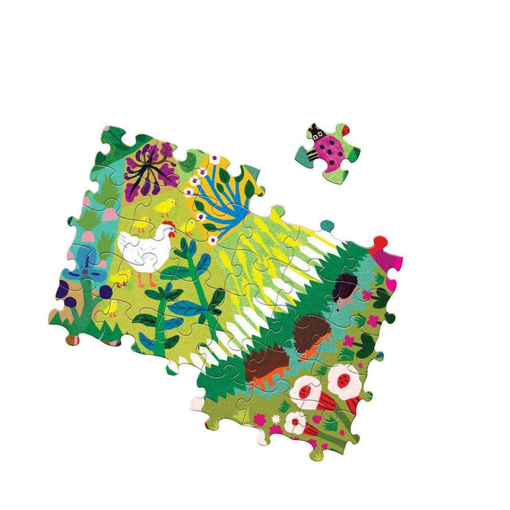 1000-Piece Jigsaw Puzzle, Bountiful Garden Square