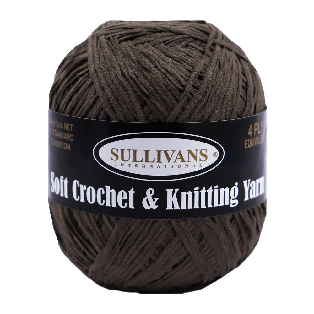 Soft Crochet Knitting Yarn, 50g Acrylic Chenille Yarn