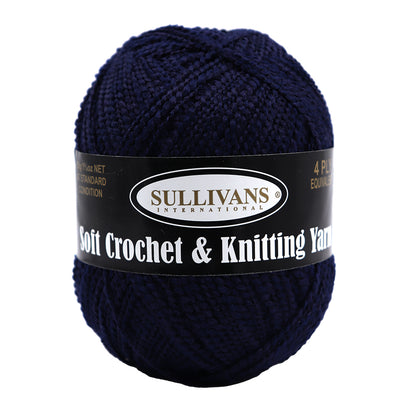 Boucle Crochet & Knitting Yarn, 50g Acrylic Yarn