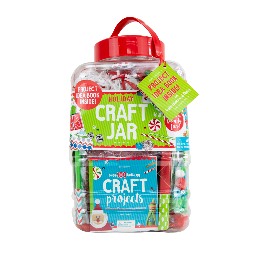 Holiday Craft Jar- 163pce