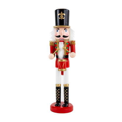 Christmas Nutcracker Wood Assorted, 38cm