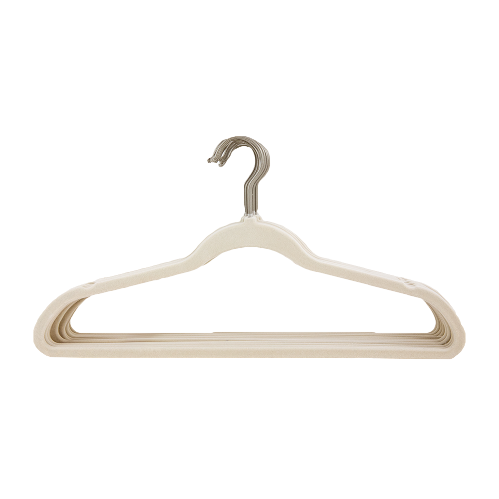 Velvet Nonslip Hangers, 4 Colours