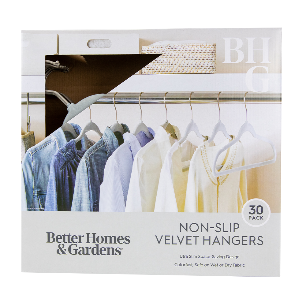 Velvet Nonslip Hangers, 4 Colours
