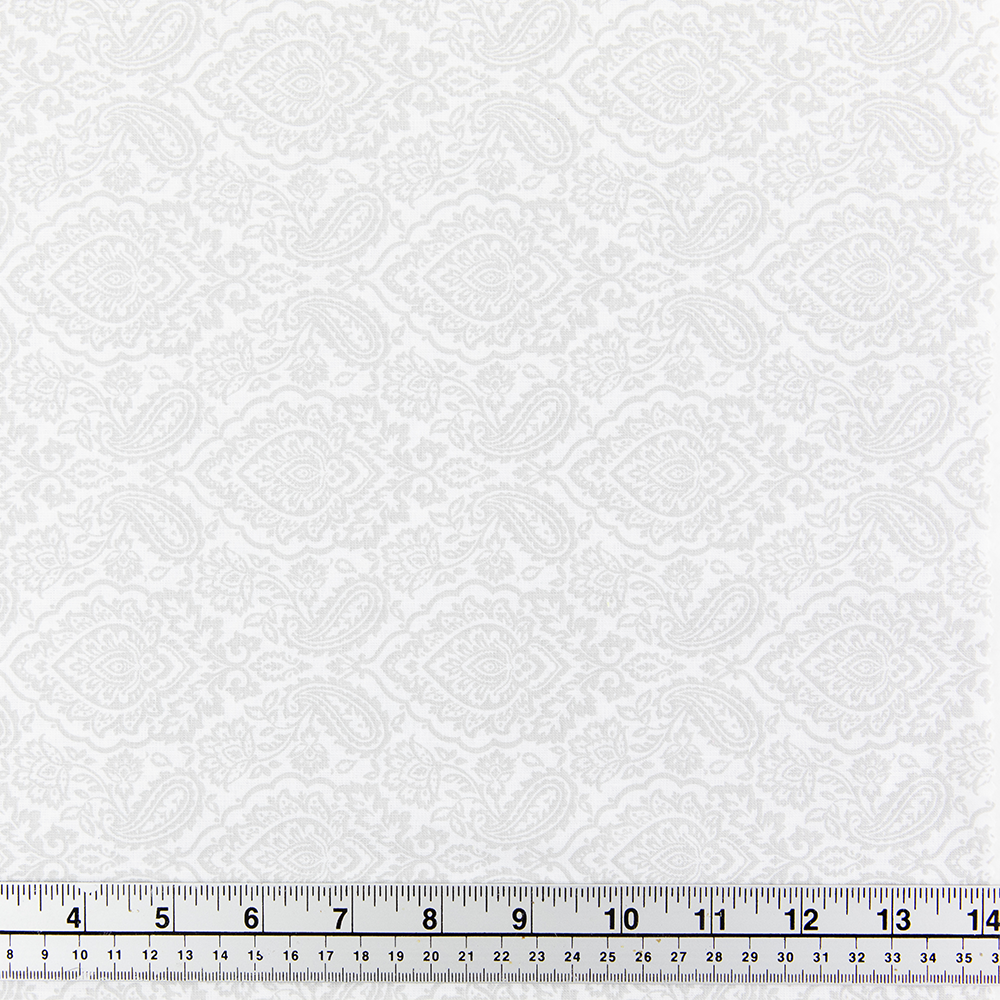 Print Craft & Quilting Fabric, Damask- Width 112cm