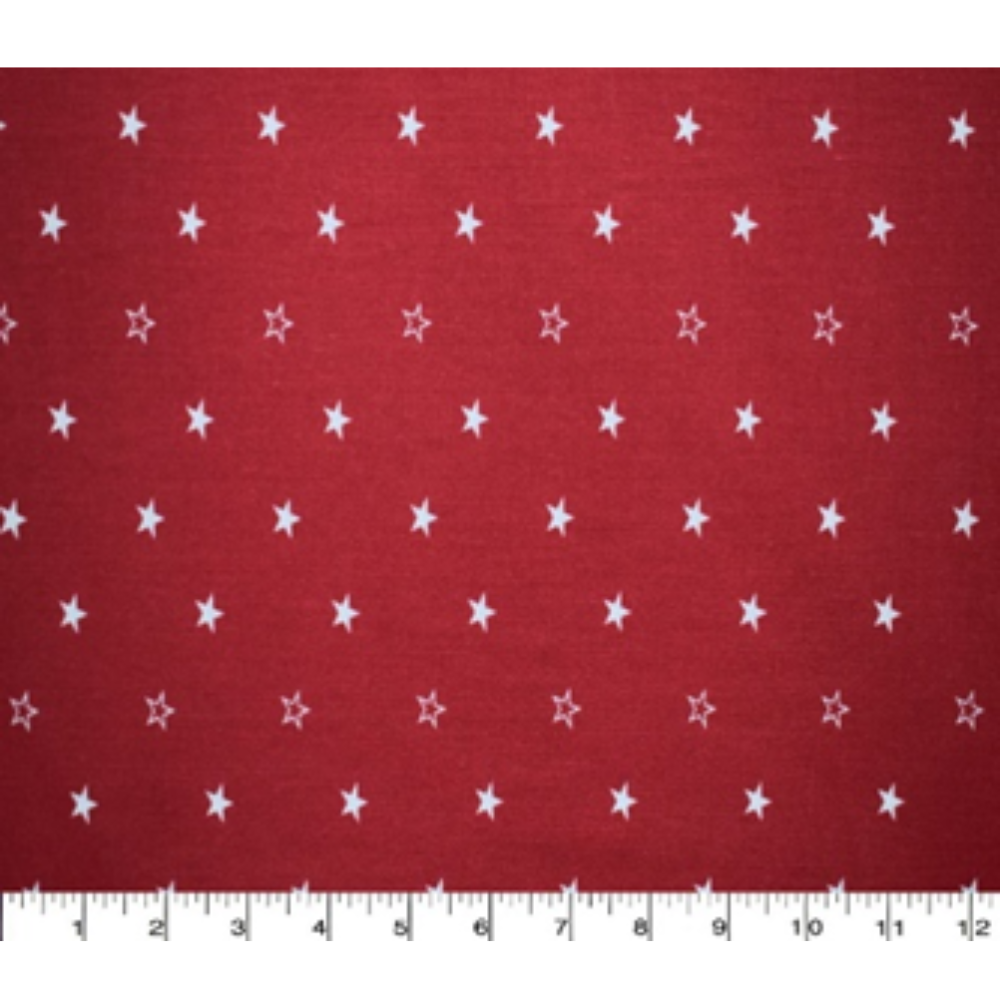 Print Craft & Quilting Fabric, Stars- Width 110cm
