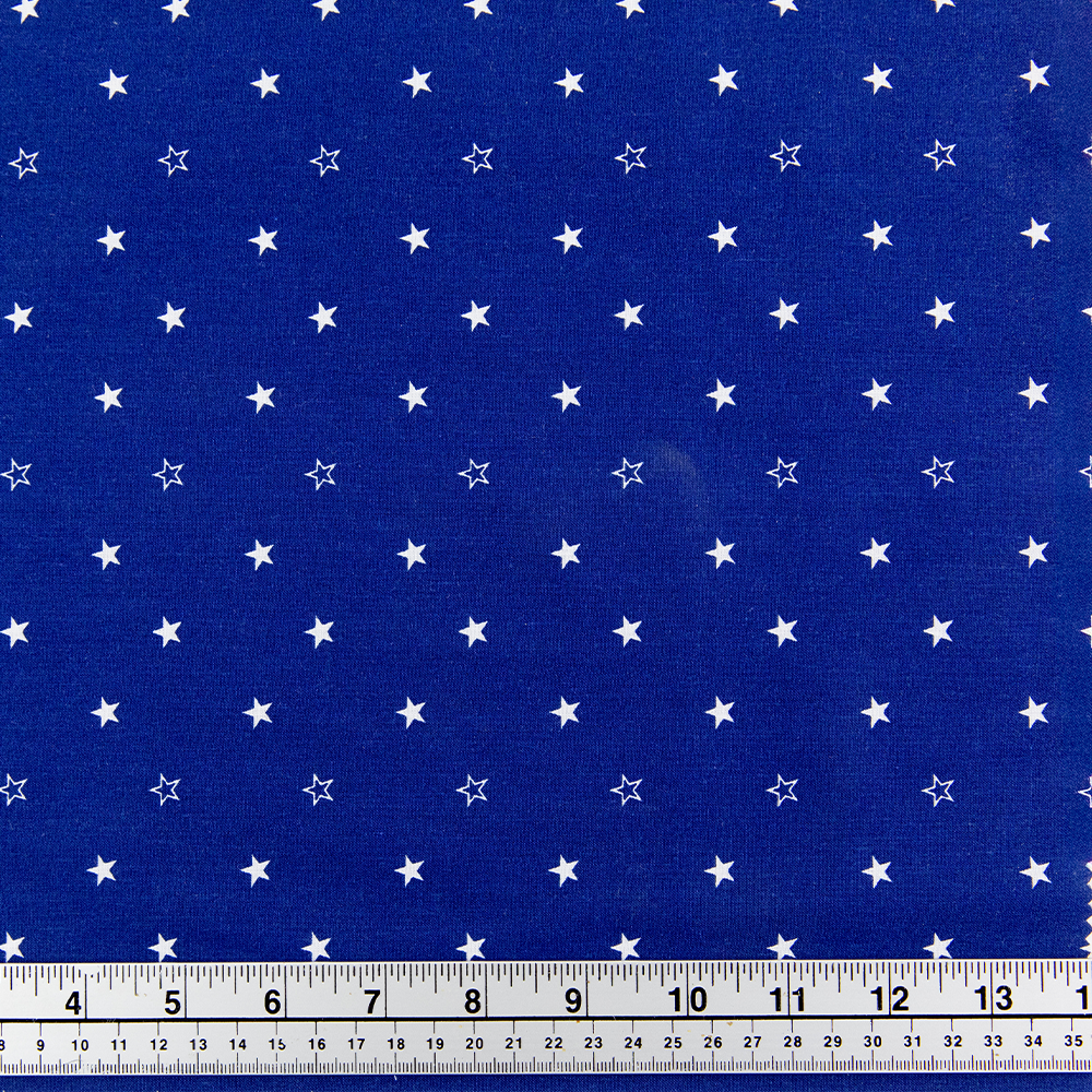 Print Craft & Quilting Fabric, Twilight Stars- Width 112cm