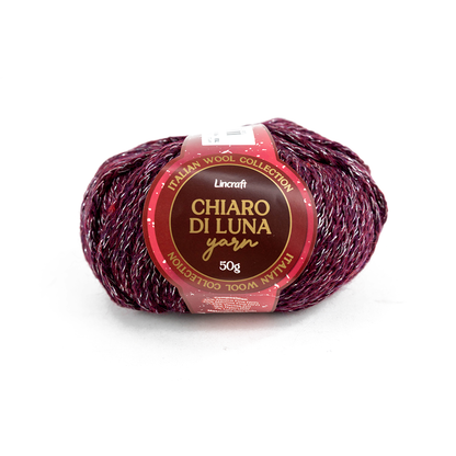 Chiaro Di Luna Crochet & Knitting Yarn, 50g  Wool Blend Yarn