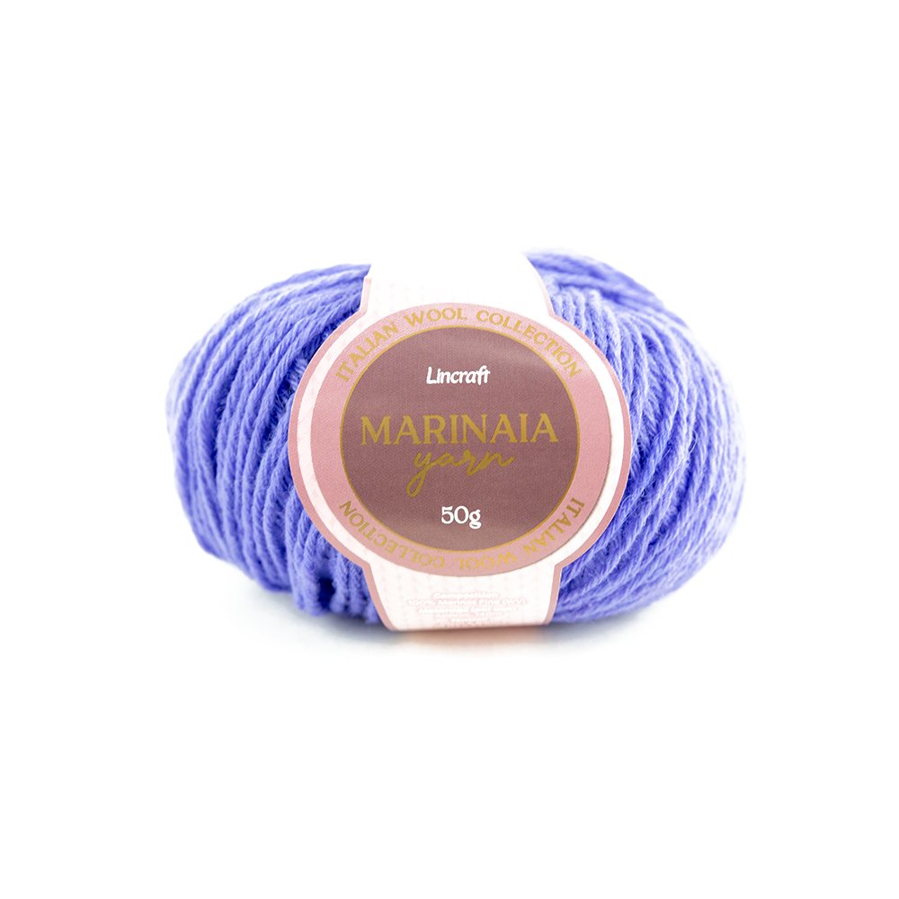 Marinaia Crochet & Knitting Yarn, 50g Merinos Extrafine Yarn