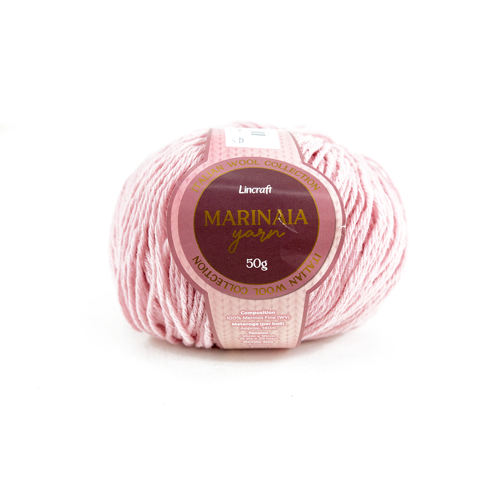 Marinaia Crochet & Knitting Yarn, 50g Merinos Extrafine Yarn