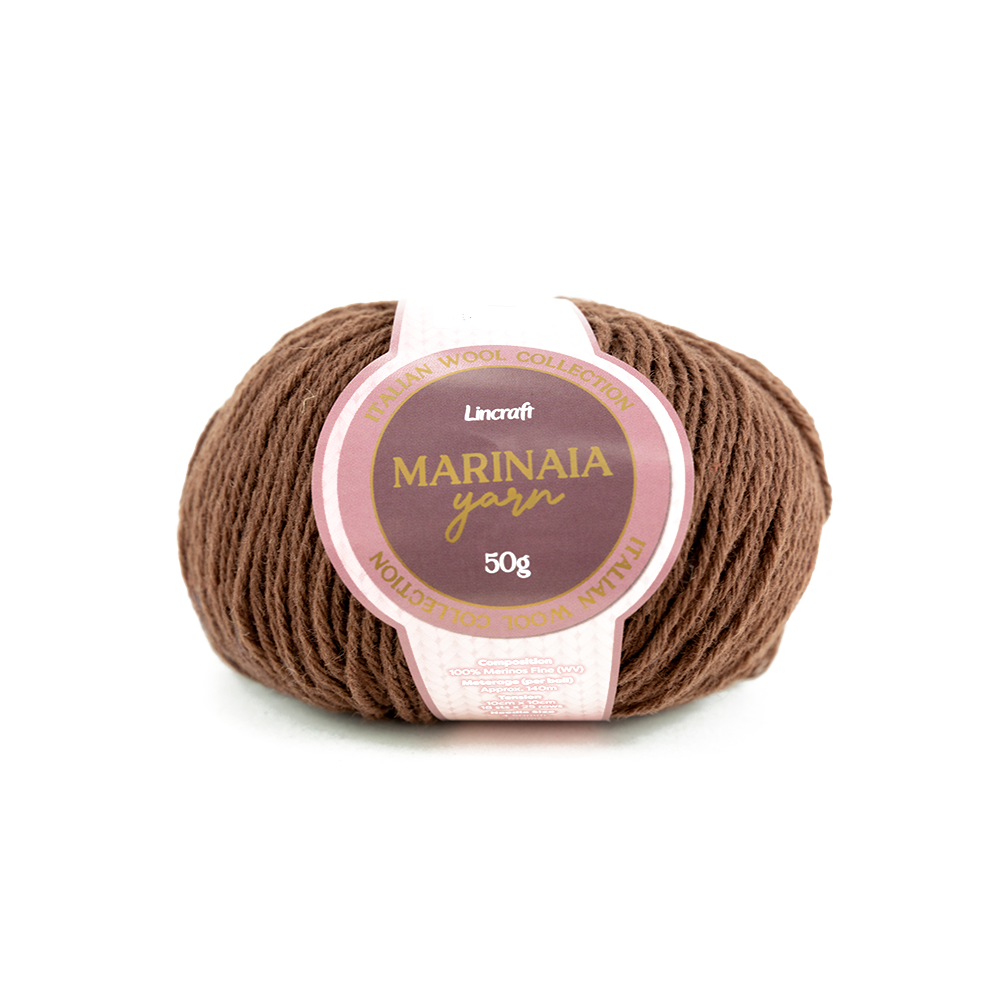 Marinaia Crochet & Knitting Yarn, 50g Merinos Extrafine Yarn