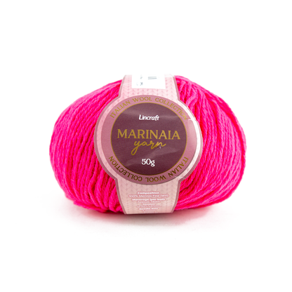 Marinaia Crochet & Knitting Yarn, 50g Merinos Extrafine Yarn