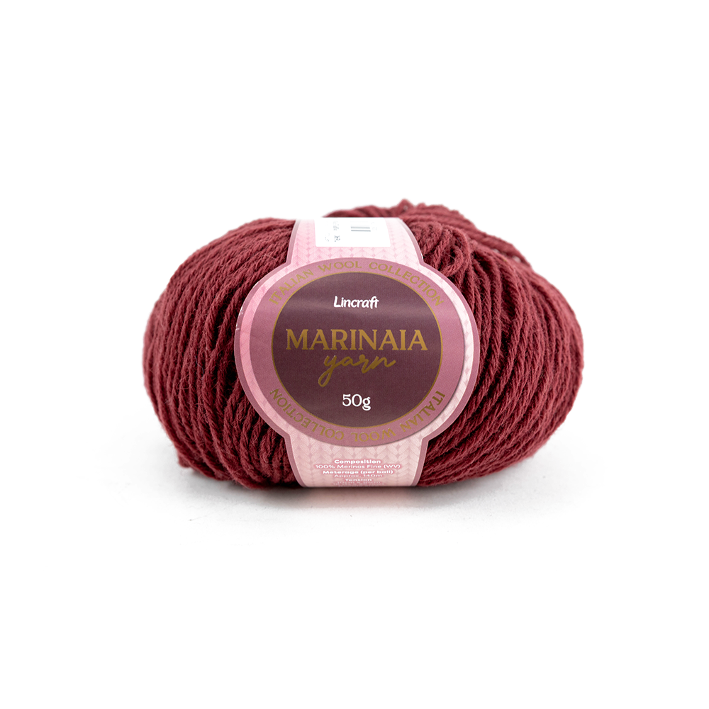 Marinaia Crochet & Knitting Yarn, 50g Merinos Extrafine Yarn