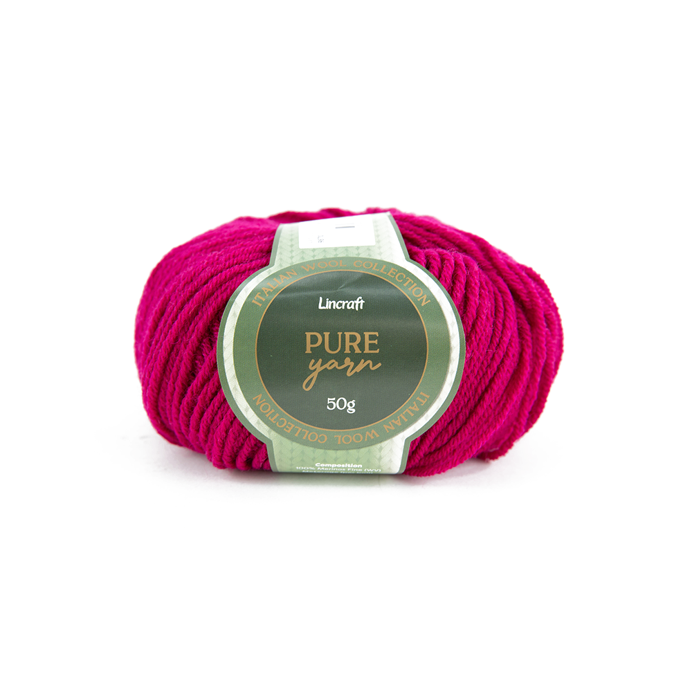 Pure Crochet & Knitting Yarn, 50g Merinos Extrafine Yarn