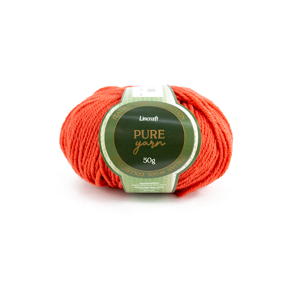 Pure Crochet & Knitting Yarn, 50g Merinos Extrafine Yarn