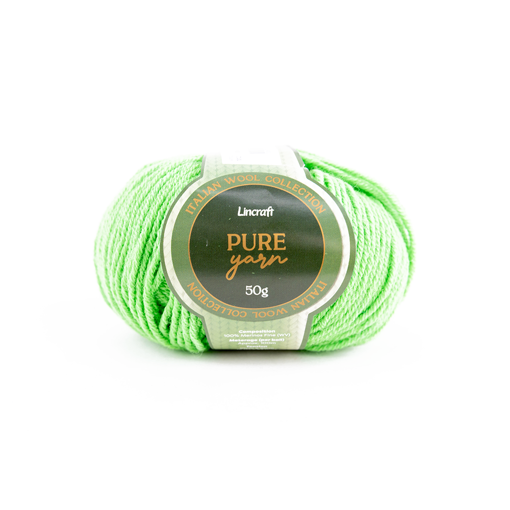 Pure Crochet & Knitting Yarn, 50g Merinos Extrafine Yarn