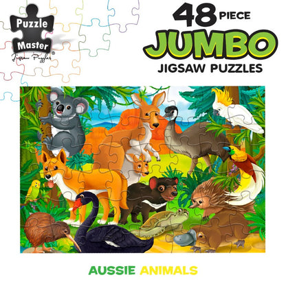 48-Piece Jumbo Floor Jigsaw Puzzle, Aussie Animals