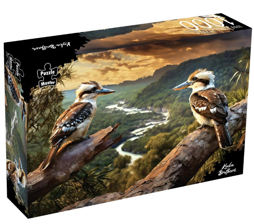 1000-Piece Jigsaw Puzzle, Master Kooka Brothers