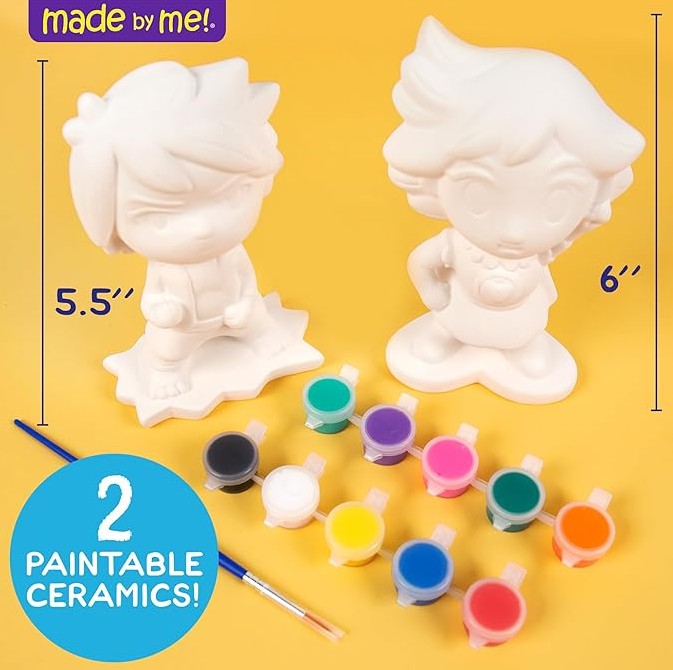Made by Me Paint your Own Anime Figurines